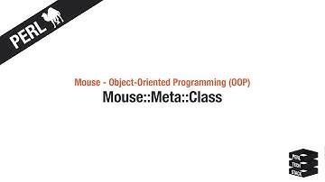Perl Mouse (OOP) #11: Mouse::Meta::Class