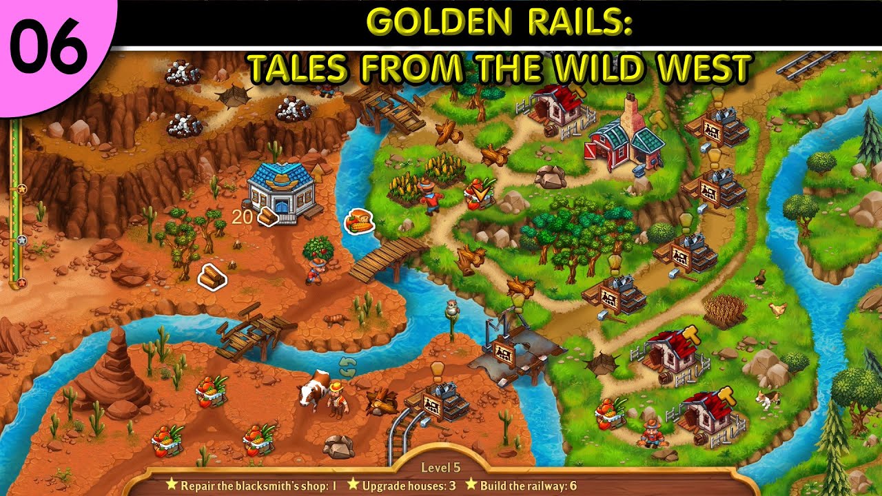 Golden Rails (06) GOLDEN RAILS: TALES FROM THE WILD WEST = Gameplay - YouTube