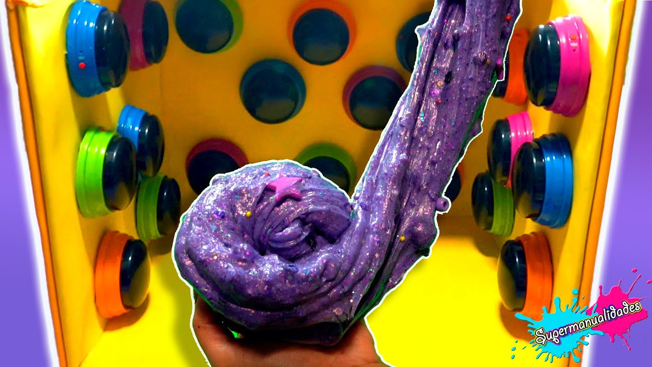 100 botones misteriosos eligen mi Slime - Supermanualidades