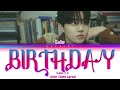 Suho 수호 Birthday Lyrics Color Coded Lyrics 가사 mp3