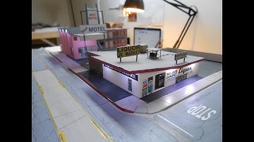 N Scale Mojave Desert Layout: Update #4 (Building Details)
