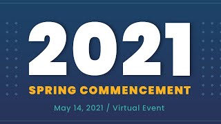 Cox College Spring 2021 Commencement