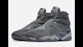 Air Jordan - 8 Retro - Cool Grey