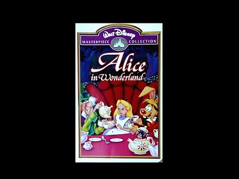 Digitized Opening To Alice In Wonderland USA Masterpiece Collection VHS