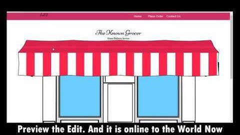 How to Make Website for Online Ordering System [Restaurant, Shop] - Easy to Make & Update