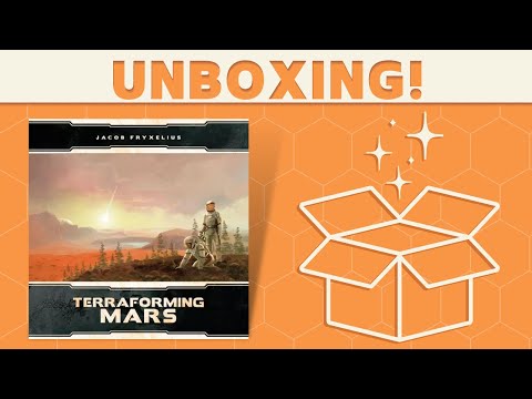 Unboxing - Terraforming Mars: Big Box + 3d Tiles!