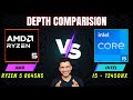 AMD Ryzen 5 8645HS Vs Intel Core i5 12th Gen  - In Depth Comparison 🔥🔥 Ryzen 5 8645HS Vs i5 12450HX