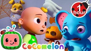 Haunted House Scare - Fantasy Animals | CoComelon Animal Time | Nursery Rhymes for Babies