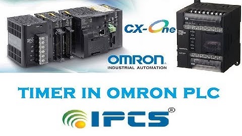 TIMER IN OMRON PLC CP1E | IPCS Automation PLC SCADA BMS CCTV Training