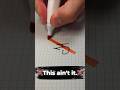 Graffiti Letter H — Fixed, Fast &amp; Clean Tag Tutorial ✍️ #shorts