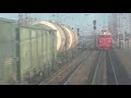 Вид из окна  вагона на Транссиб "Красноярск - Тайшет - Чуна"