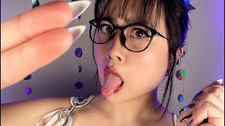 ASMR Ugly to OK w/ Spit Painting Skincare (mouth sounds, Asian accent)