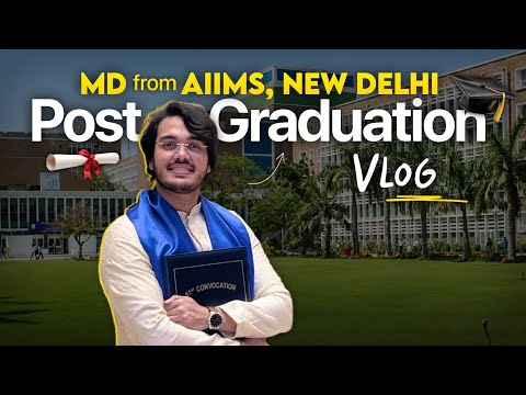 Getting my Second Degree🎓 from AIIMS, Delhi | It's Dr Aman Tilak, "MD" Now🔥