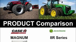 Competitive Comparison 2011 | Case IH Magnum VS John Deere 8R series