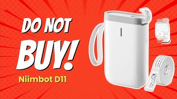 NIIMBOT D11 Label Maker | 9 Reasons NOT to Buy! 🚫🛑