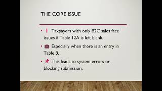 Facing GSTR-1 Filing Errors? Fix Table 12B HSN Issue for B2C Sales