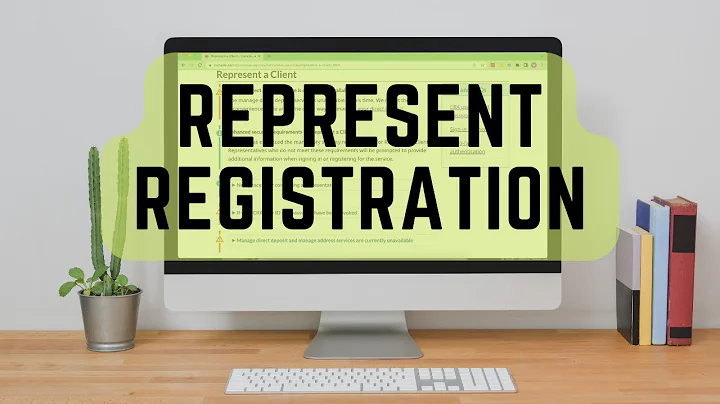 Represent a Client - RepID Registration