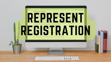 Represent a Client - RepID Registration