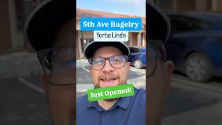 Just Opened in Yorba Linda! 5th Ave Bagelry 🥯🤤