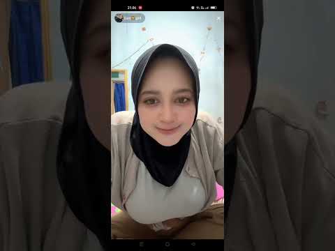 live tiktok , jilbab boba gede banget