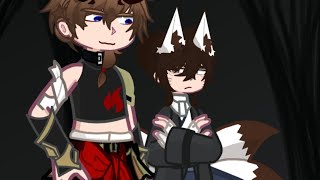 Yokai AU | Oni Chuuya & Kitsune Dazai