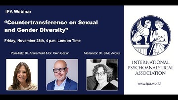 IPA Webinar "Countertransference in Sexual and Gender Diversity"