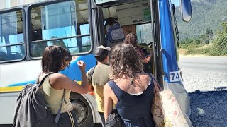 Lago Puelo en colectivo desde el Bolson !!