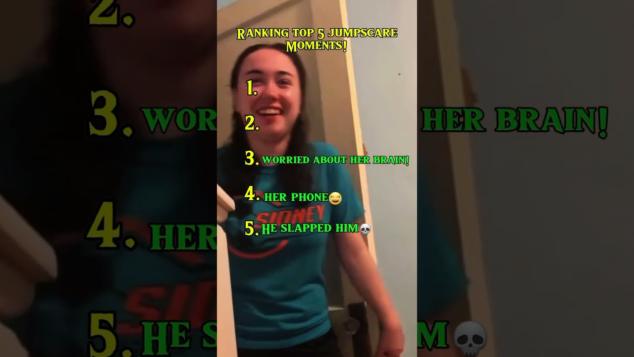 Ranking Top 5 Funniest Jumpscare Moments Shorts