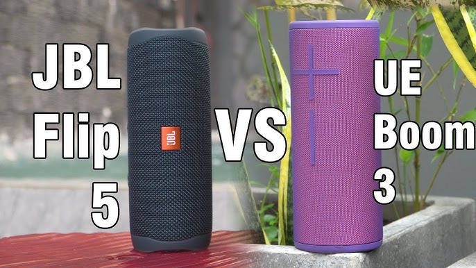 Flip 5 vs Ultimate Ears Boom 3 Review - YouTube