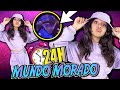 💜 24 HORAS VIVIENDO EN UN MUNDO MORADO! 😱 PINTO LA PISCINA EN COLOR LILA