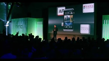 HTC One with new HTC Blink Feed