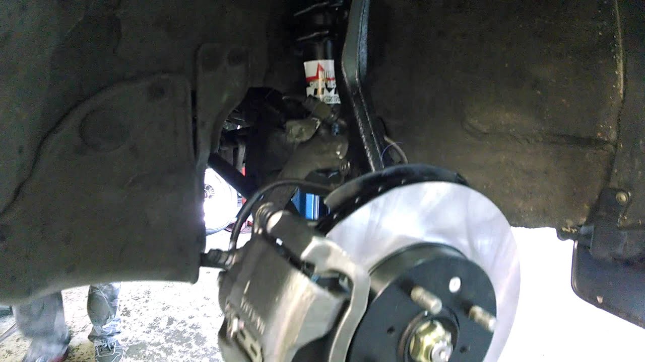 Civic EF EX big brake upgrade YouTube