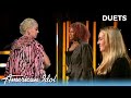 Katy Perry PULLS HER WIG OFF After Grace Kinstler Alyssa Wray Deliver SHOWSTOPPING Duet