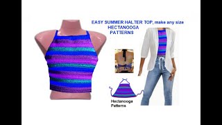 Mainstays Summer Halter Top, make any size