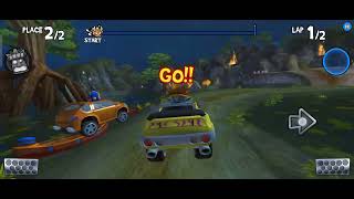 Beach Buggy Racing Shortcuts Tiki Temple Oog Oog VS El Zipo