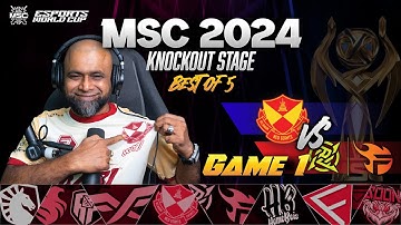 MSC 2024 SEMI FINAL 2 SRG vs NIP FLASH - GAME 1