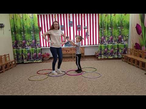 Музыкально-ритмическая игра с обручами #музыкадетям #ритм #детскийсад ...