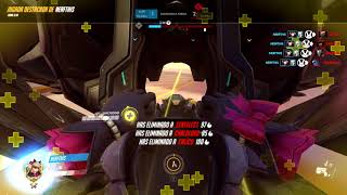 NerfThis Dva Competitive Ultimate  quadruple kill