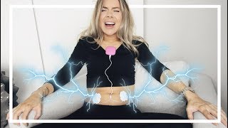 TESTAR EL-STÖTAR I MAGEN MOT MENSVÄRK