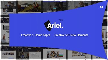 Ariel - Multi-Purpose HTML Template | Themeforest Website Templates and Themes