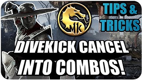 MK11: Kung Lao Divekick Cancel To Combo Tips & Tricks - Lotus Fist How To Cancel Divekick Into Combo