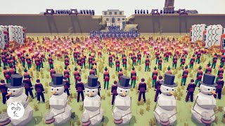 Christmas Army invades King&#39;s Castle TABS Mod Map Creator Totally Accurate Battle Simulator