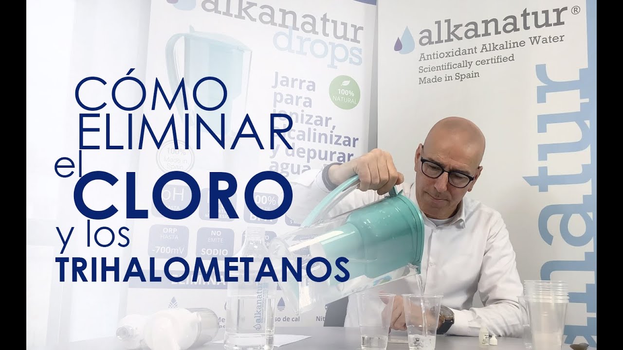 Cómo eliminar el cloro del agua del grifo - YouTube