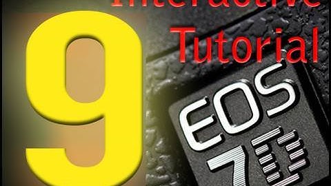 9. Canon 7D Advanced Lens Diffusion - Video Mode Interactive Tutorial