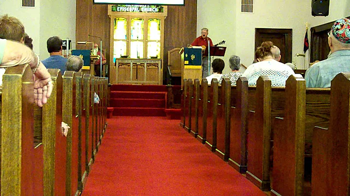 David Beckner sings "In the Garden"