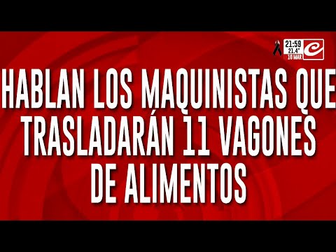 Hablan los maquinistas