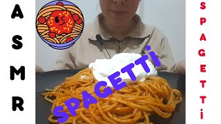 Asmr Salçali Yoğurtlu Spagetti̇ Notalking Eatingsounds Food Türkçe Asmr Mukbang