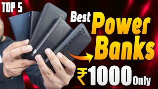 Top 5 Best Powerbank 2025💥| power bank 10000mah | best powerbanks under 1000 rs