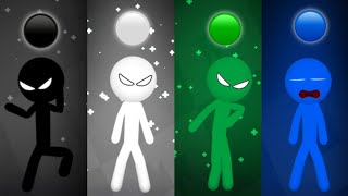 What color is best ? The Stickman MINIGAMES - Stickman Party 1 2 3 4 Player screenshot 5