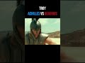 The REAL ACHILLES vs BOAGRIUS #troy #achilles #bradpitt